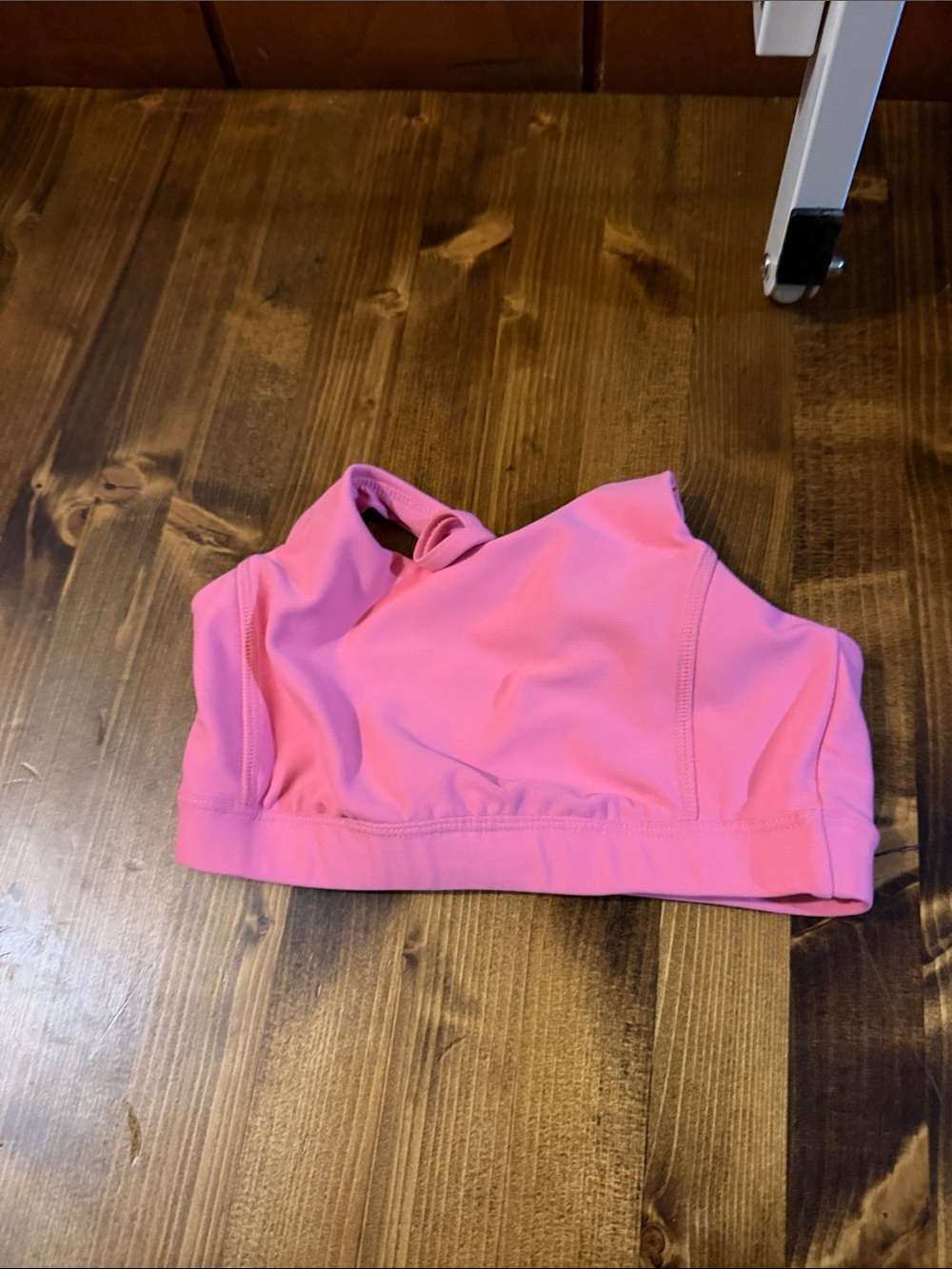 Pink Sports Bra Crop Top